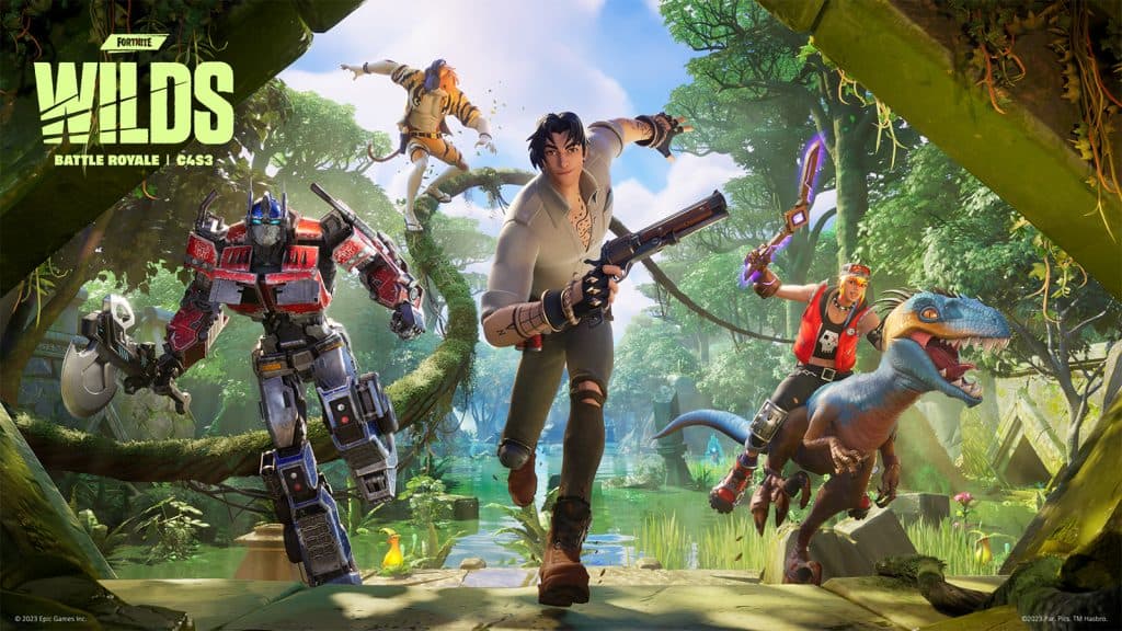 Key art for Fortnite Chapter 4 Season 3 patch notes