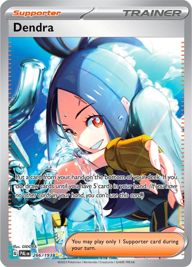 Dendra Special Illustration Rare Pokemon Card
