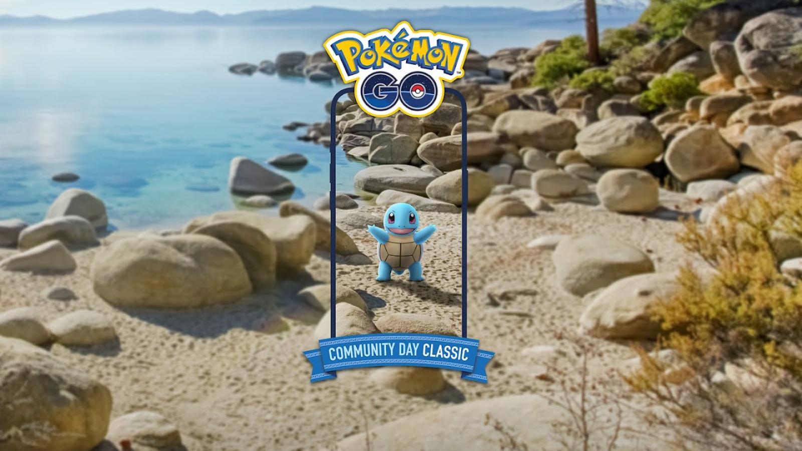 Pokemon Go Squirtle Community Day Classic Start time, exclusive move