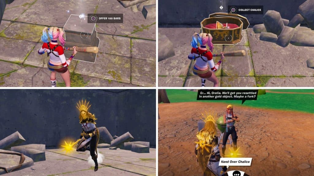 Chalice quests in Fortnite