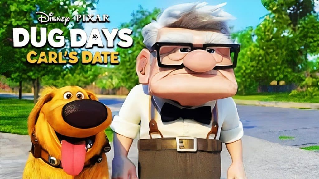 'Up' sequel short film poster for Dug Days: Carl's Date