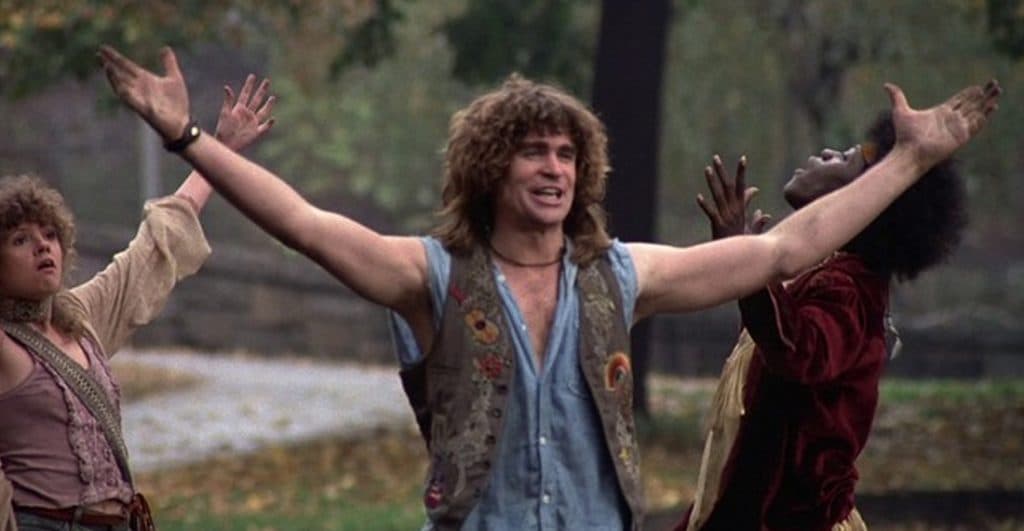 Treat Williams as George Berger in the 1979 film 'Hair'