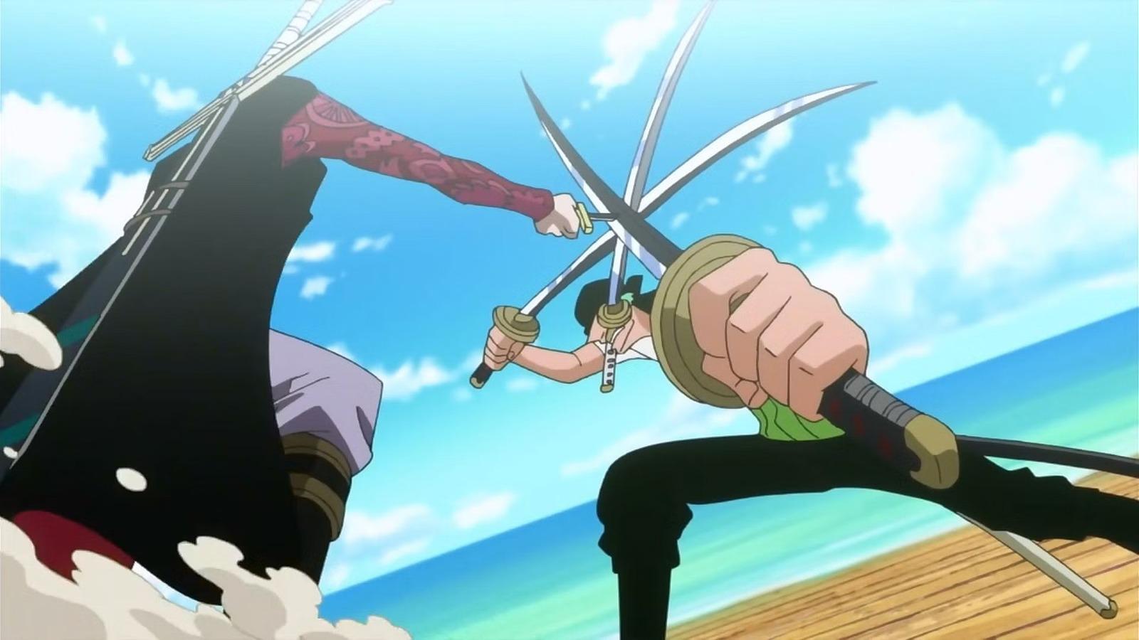 One Piece: Why does Zoro call his attack Onigiri? - Dexerto