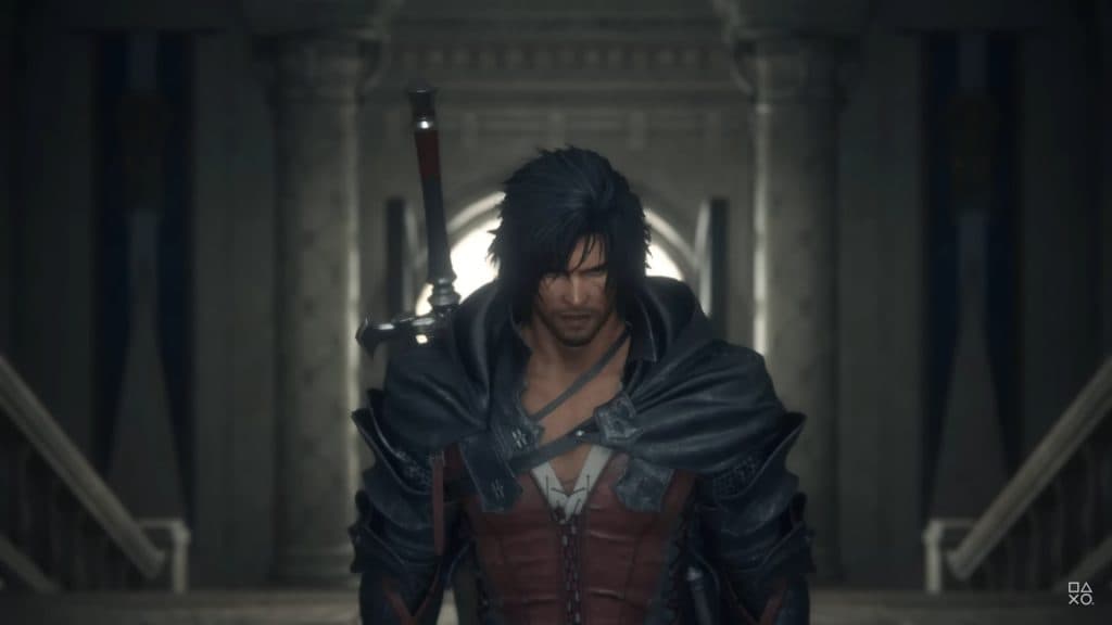 A screenshot from Final Fantasy XVI trailer