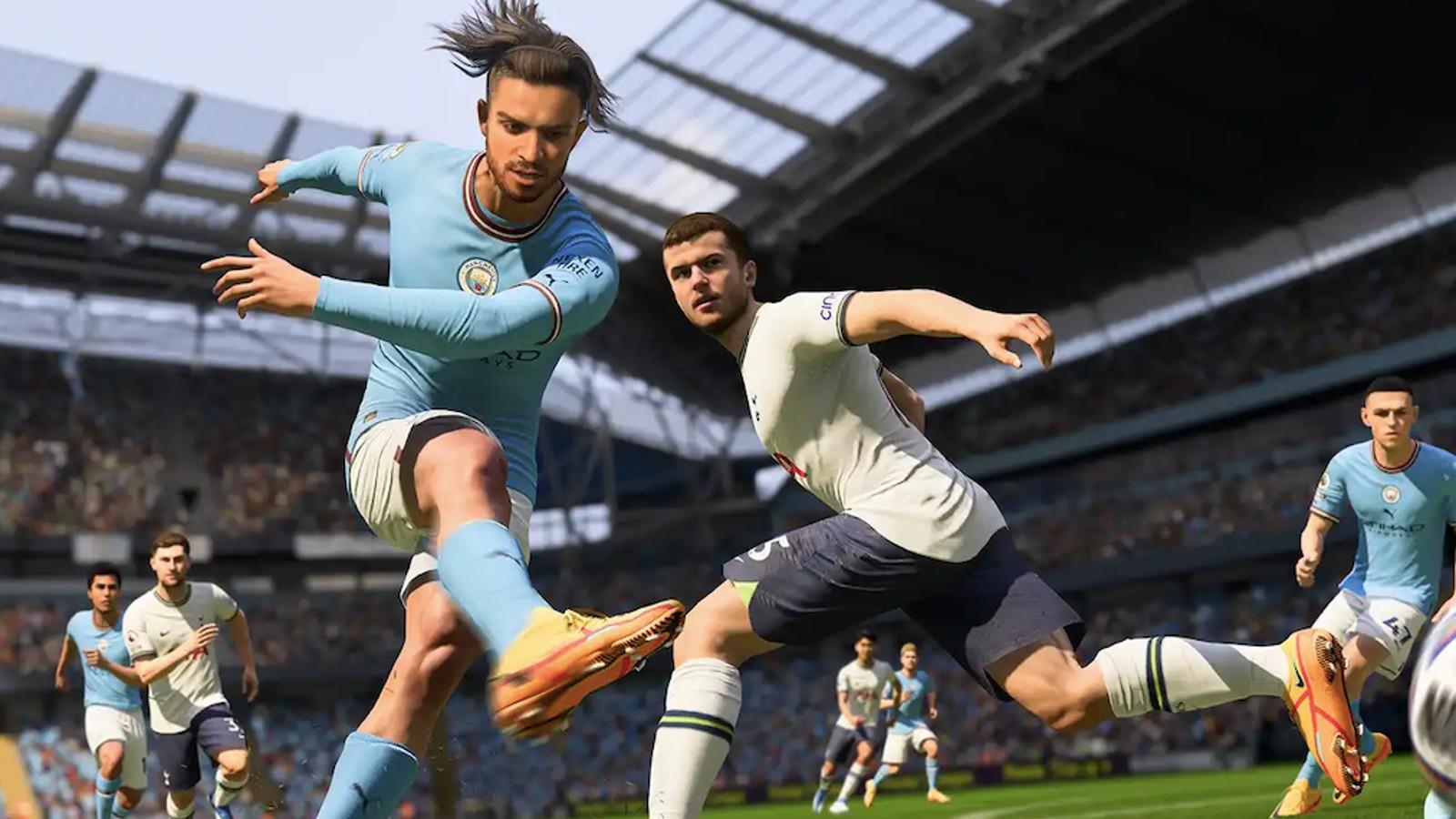 A screenshot from FIFA 23.
