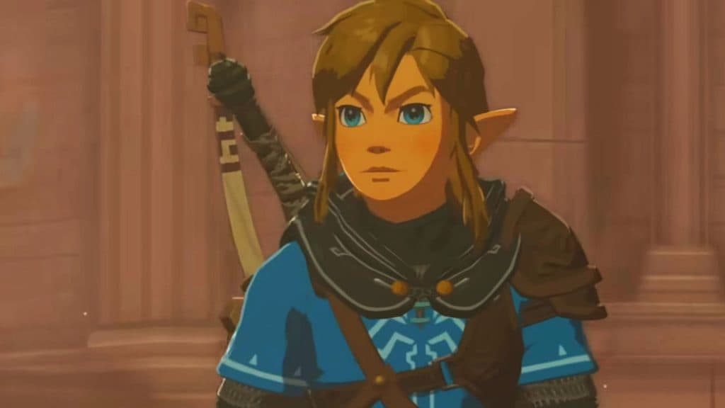 Link trägt in Zelda’s Tears Kingdom eine Rüstung