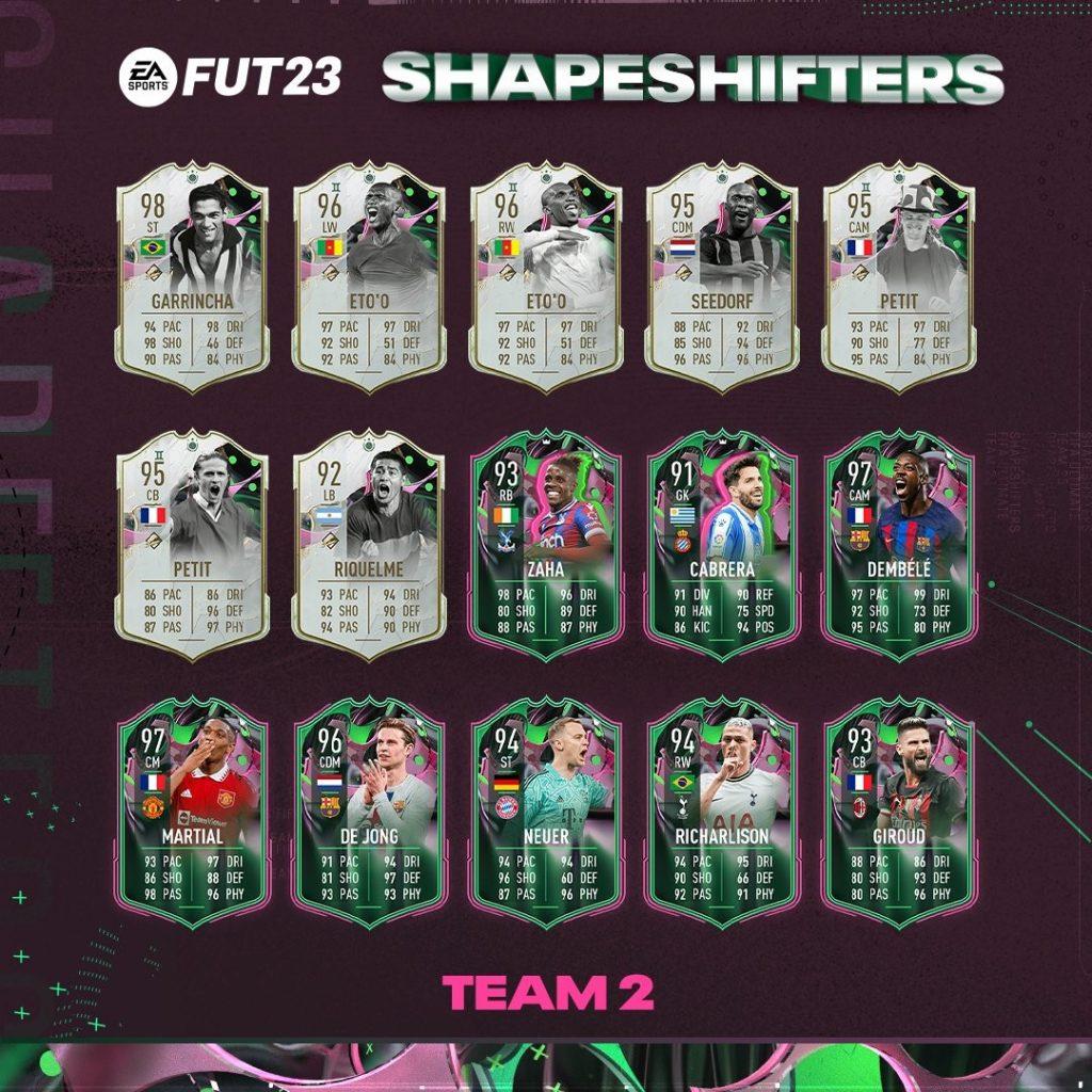 FIFA 23 Shapeshifters Team 2