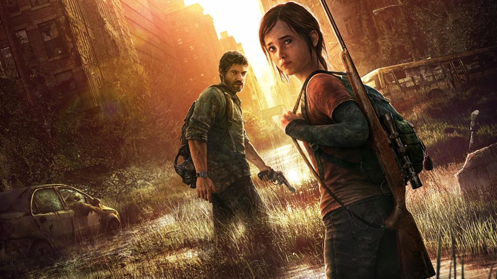 An image of Joel and Ellie in The Last of Us.
