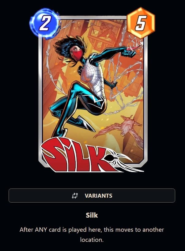 marvel snap silk ability