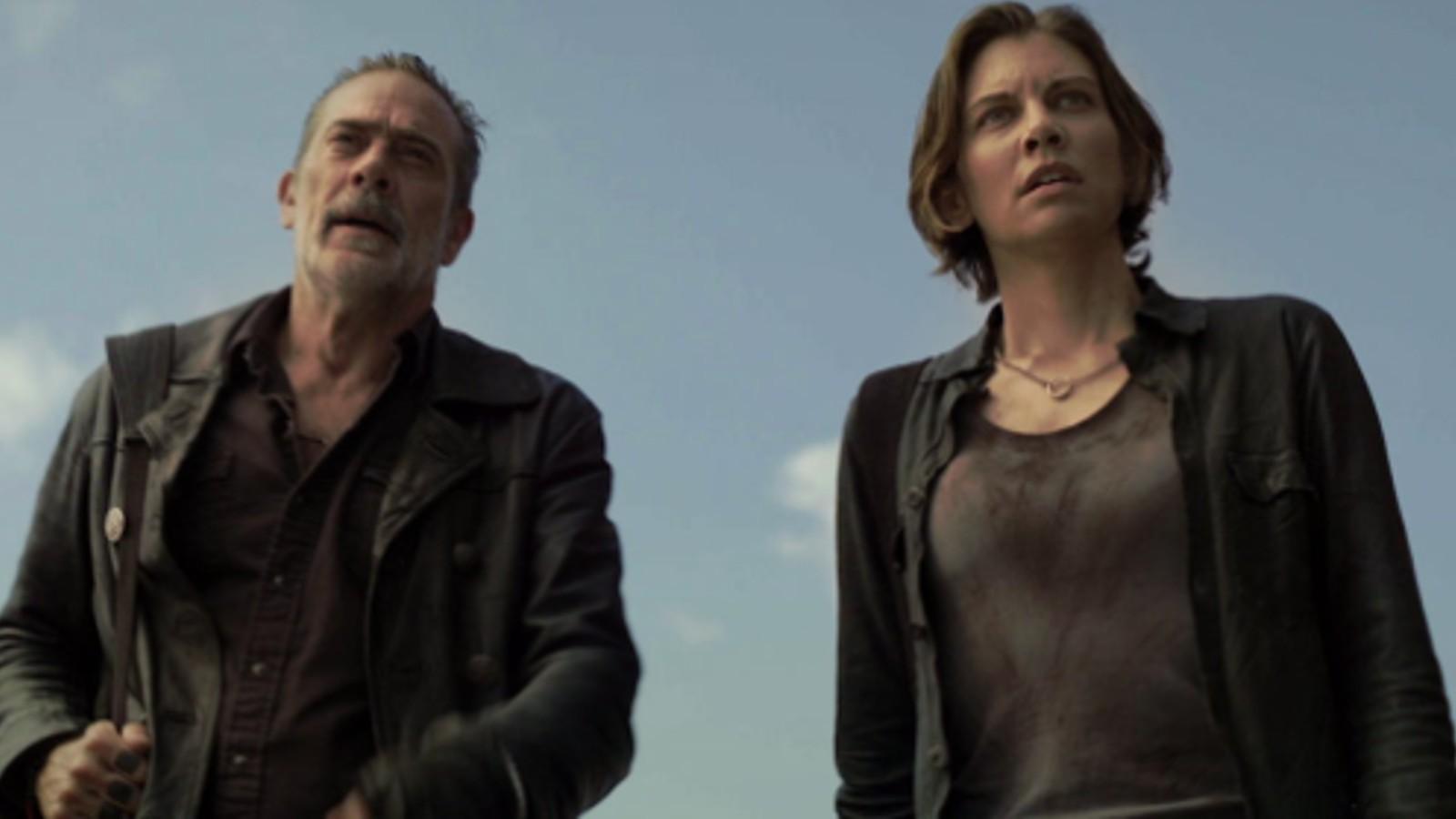Maggie and Negan stand side by side in The Walking Dead: Dead City
