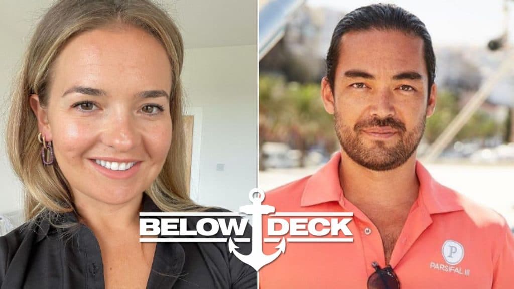 Daisy Kelliher and Colin Macrae from Below Deck Sailing Yacht
