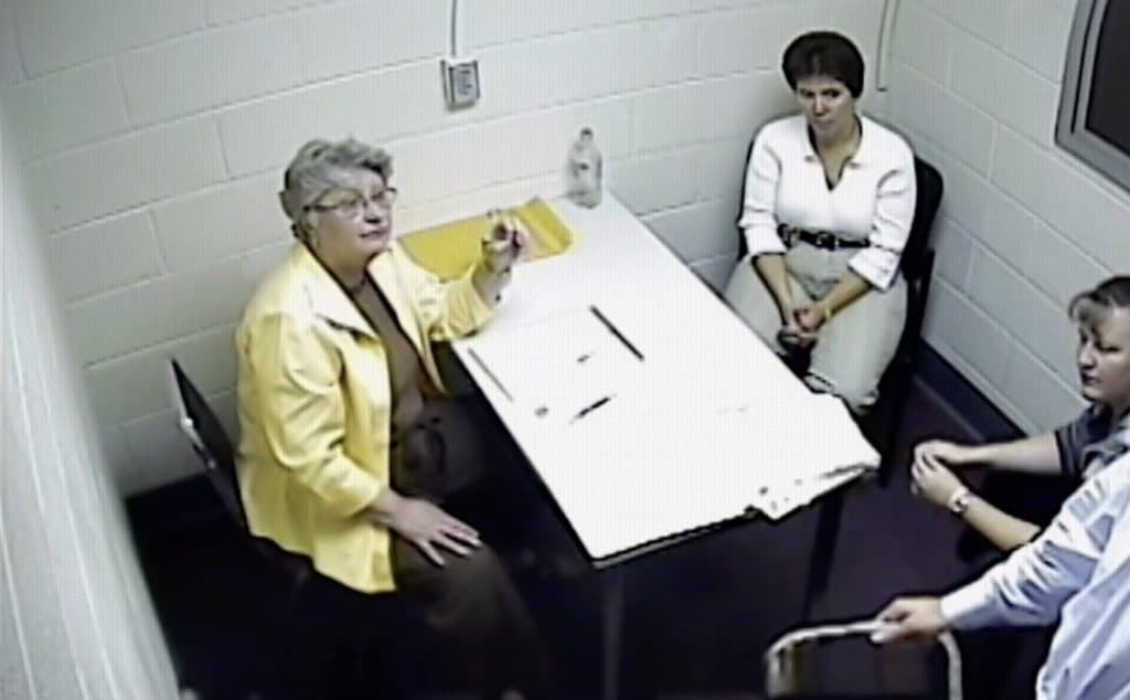 Margie Pandos was interrogated by police