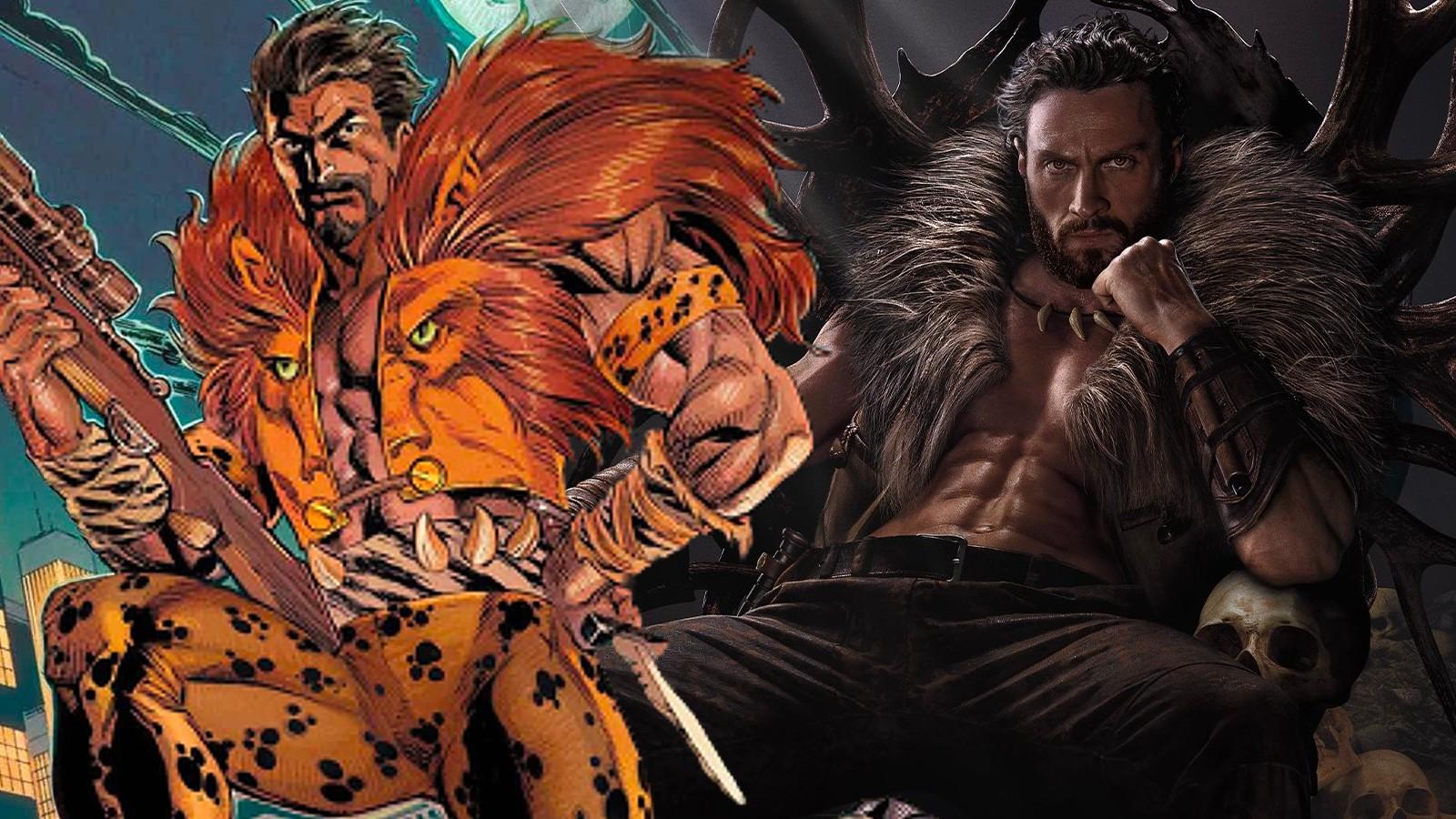 Kraven the Hunter in the comics and movie