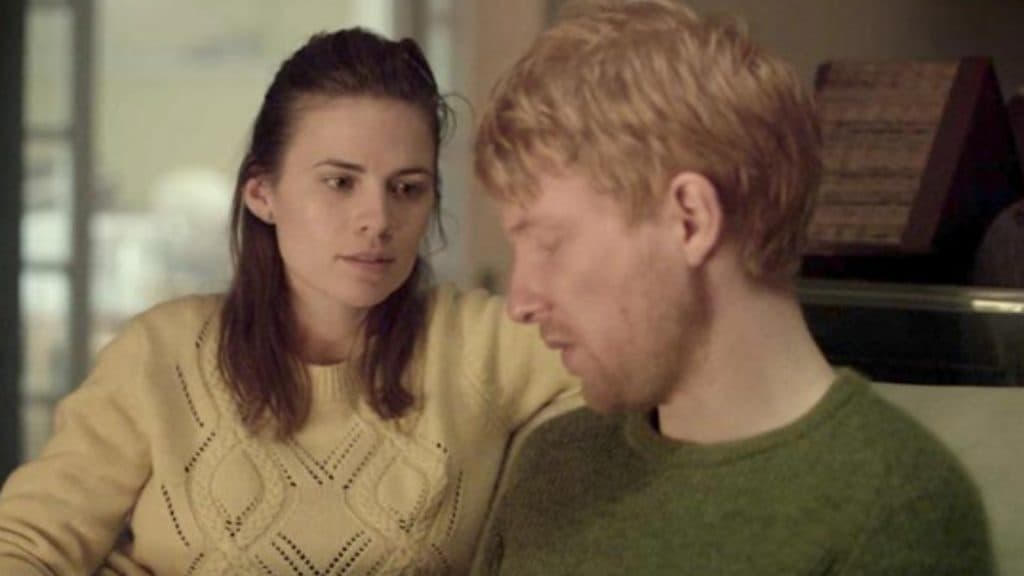 Hayley Atwell and Domhnall Gleeson in Black Mirror