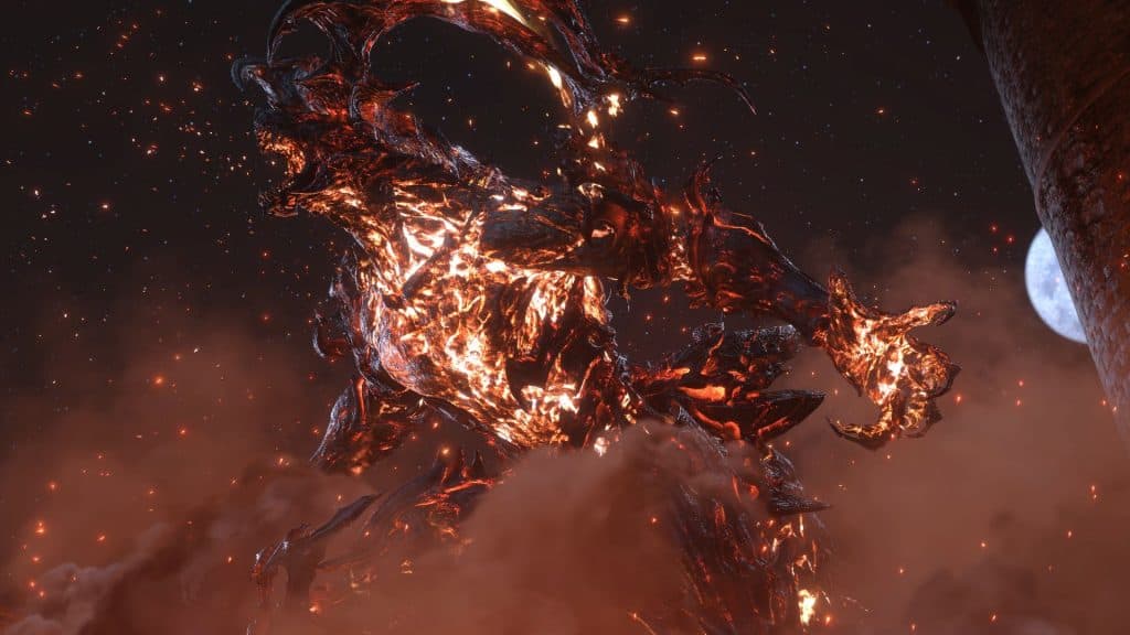 ifrit flying in final fantasy 16