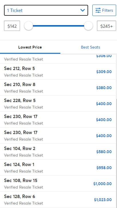 Valorant Champions Grand Final ticket prices