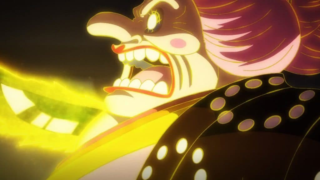 An image of Big Mom losing in One Piece