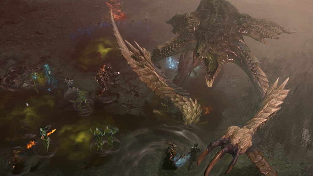 A screenshot of Ashava boss in Diablo 4