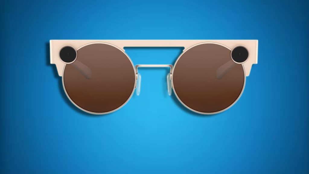 Snap Spectacles 3 on a gradient background