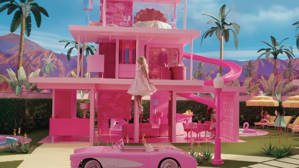 Barbie's dreamhouse