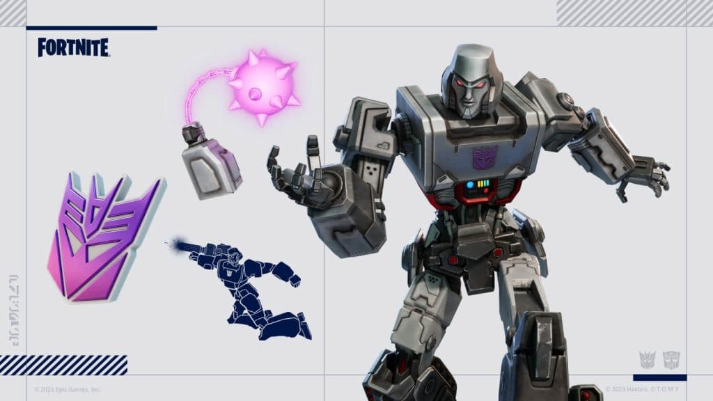 fortnite transformers pack