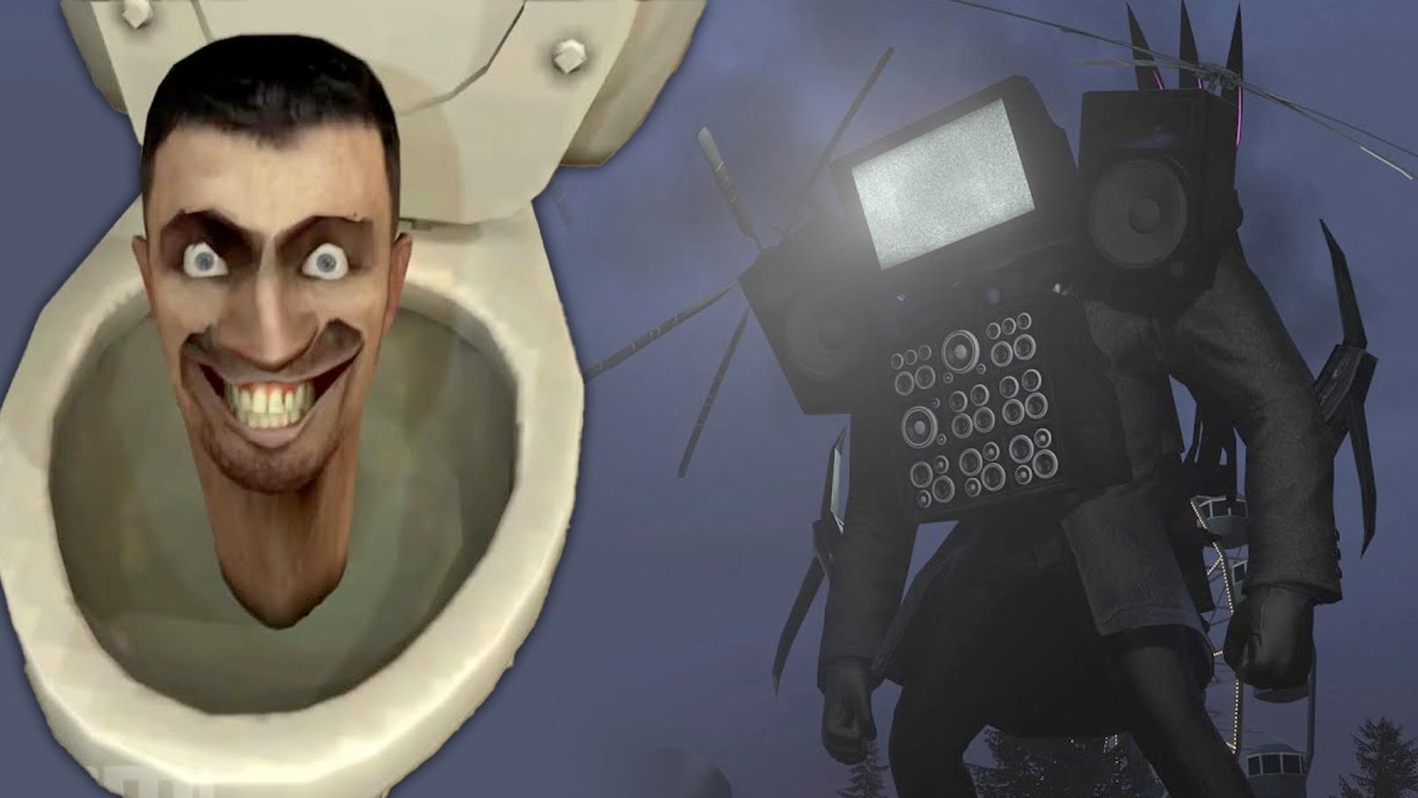 Skibidi Toilet, Titan TV man, characters from DaFuqBoom's series