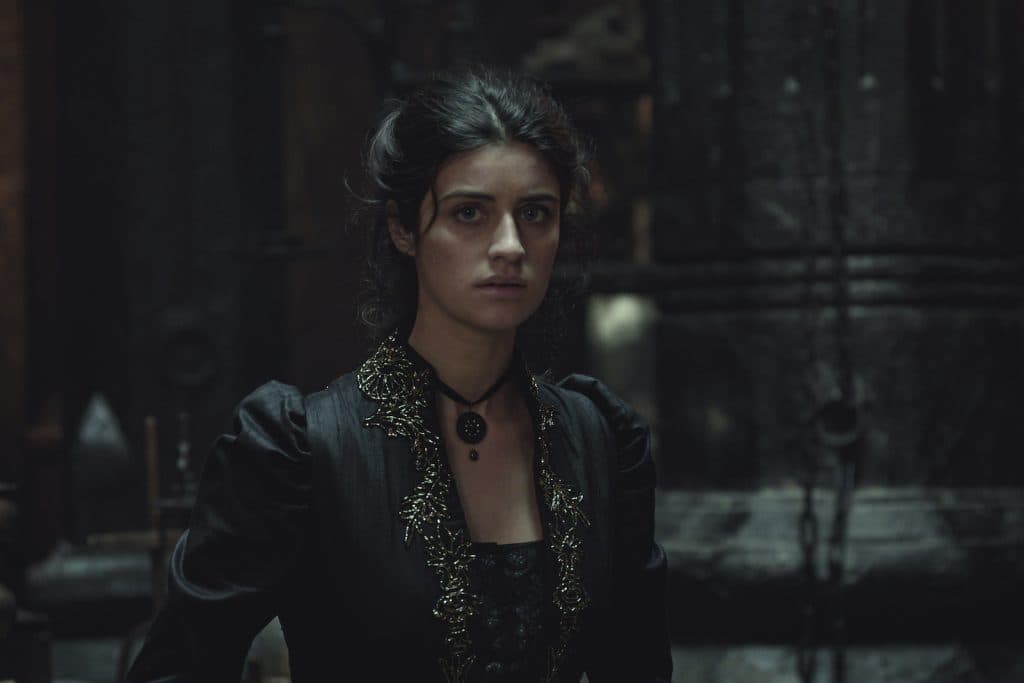Anya Chalotra as Yennefer in The Witcher Season 2