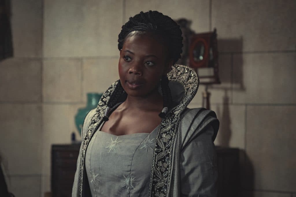 Mimî M. Khayisa as Fringilla Vigo in The Witcher Season 2