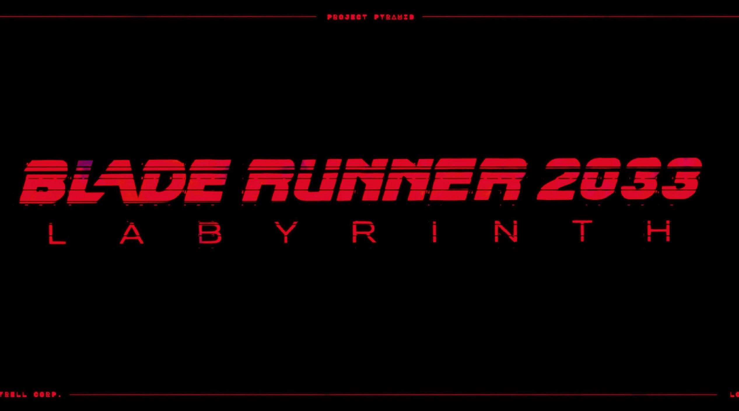 Blade Runner 2033 Labyrinth cover art