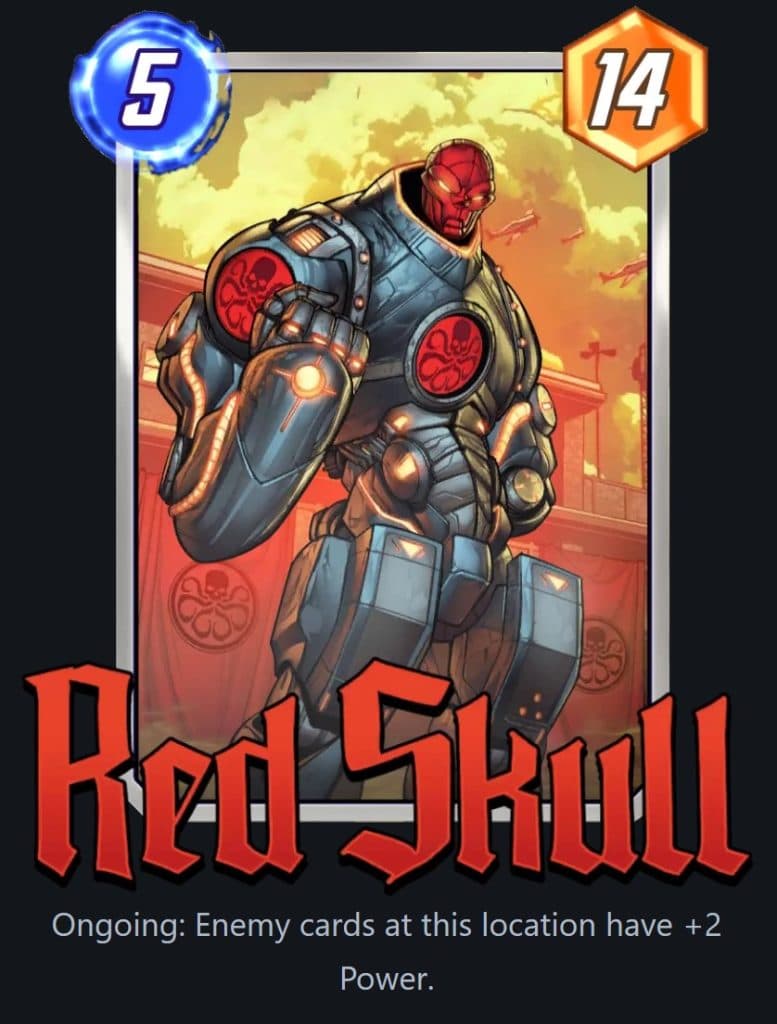 Red Skull card in Marvel Snap