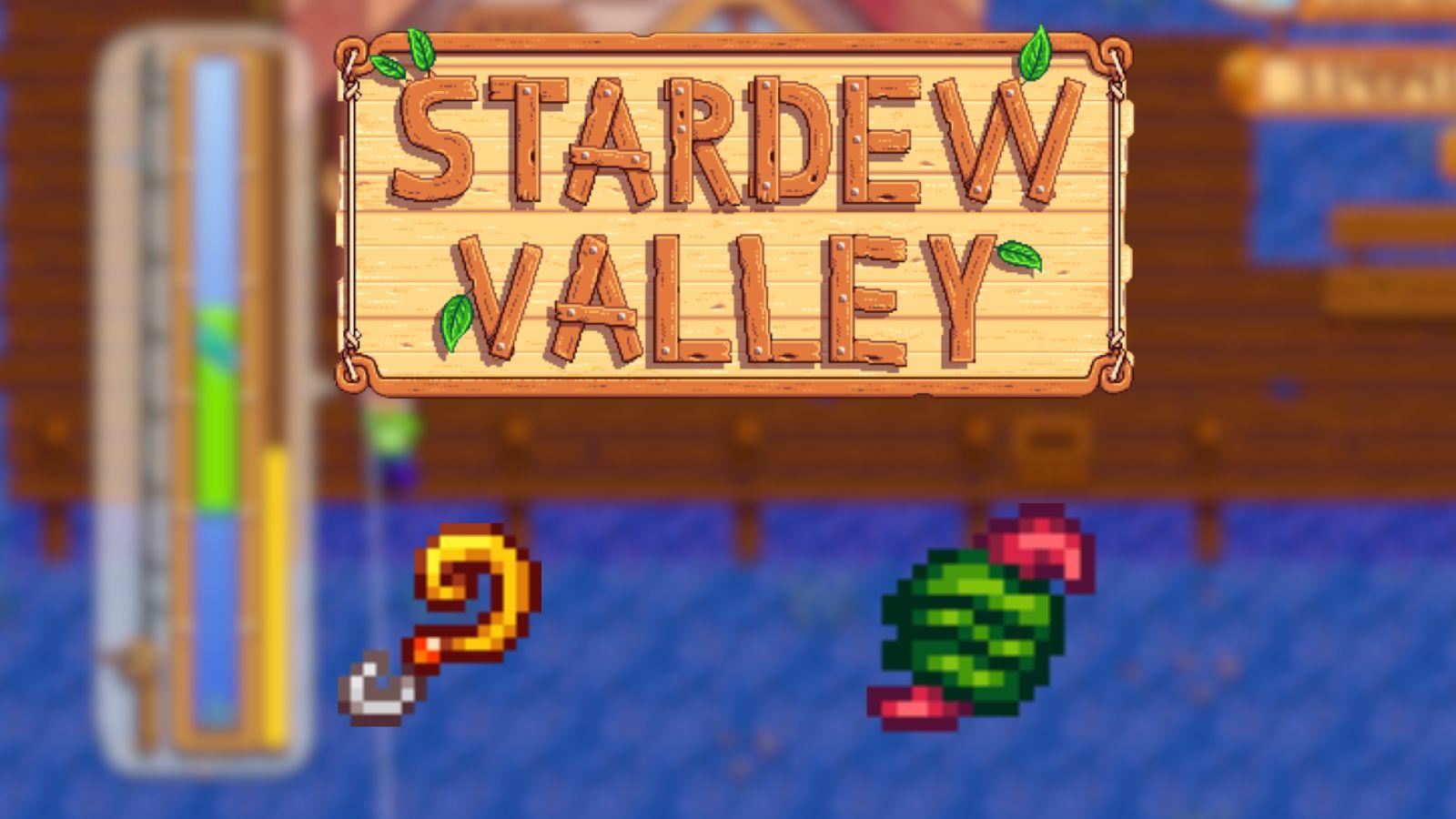 Stardew Valley bait and tackle
