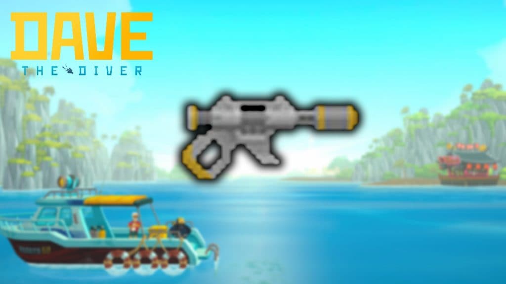 dave the diver hush dart weapon
