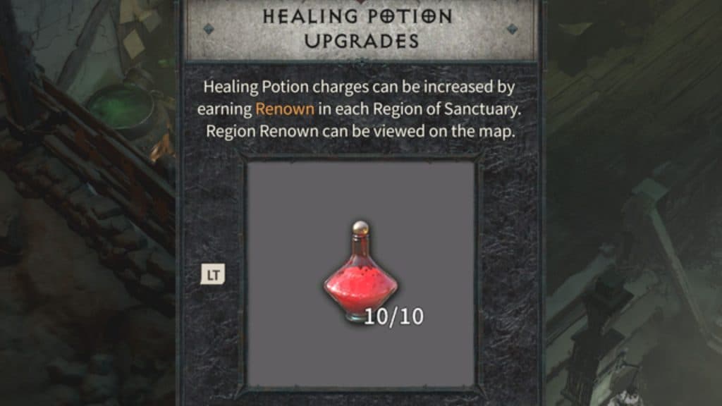 healing potion in diablo 4