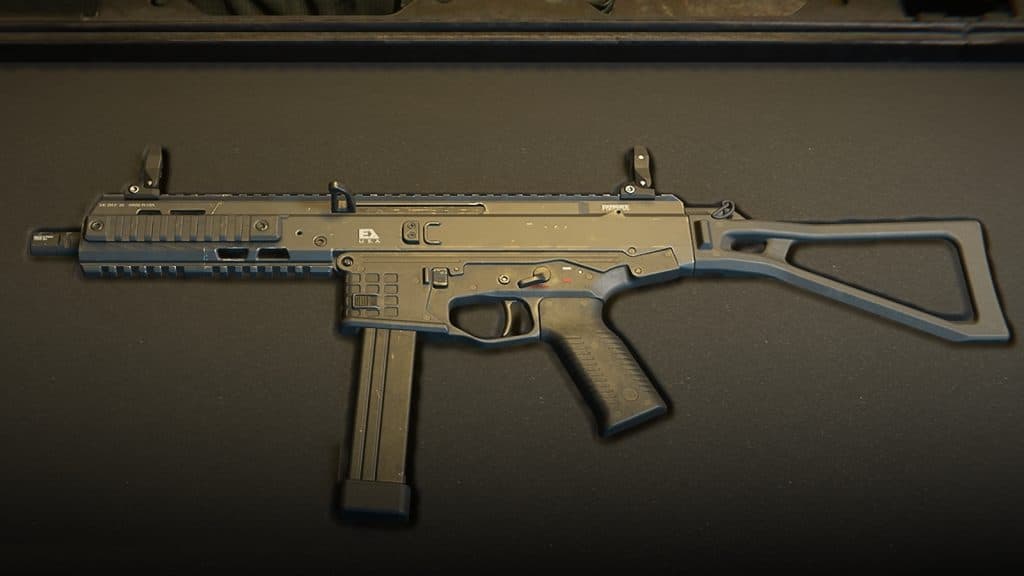 The ISO 45 SMG from Call of Duty: Warzone 2.