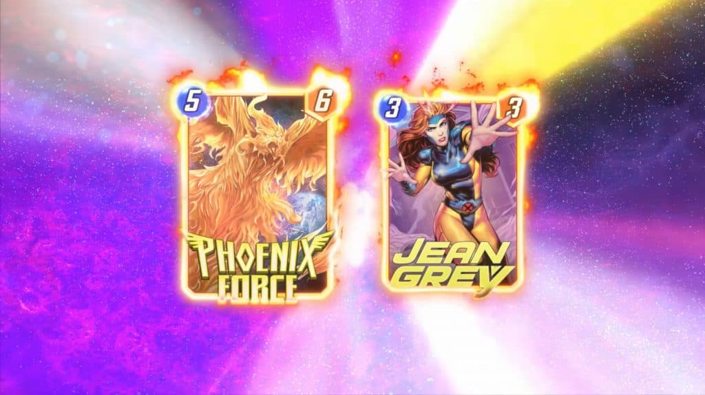 Marvel Snap Phoenix Force cards