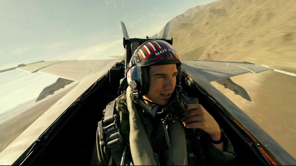 Tom Cruise in Top Gun: Maverick, one of the best Fourth of July movies