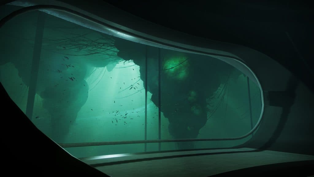 Spooky Underwater atmosphere in Destiny 2