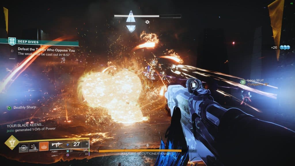 a screenshot of the second encounter with Khull