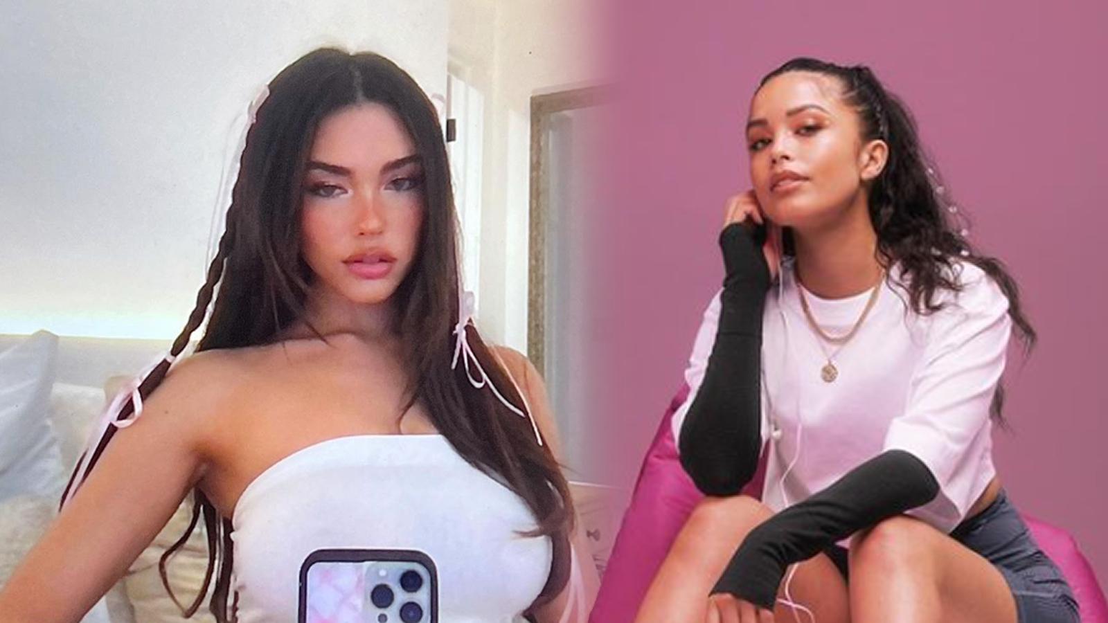 Valkyrae teases possible Twitch collab with Madison Beer after sliding into her DMs