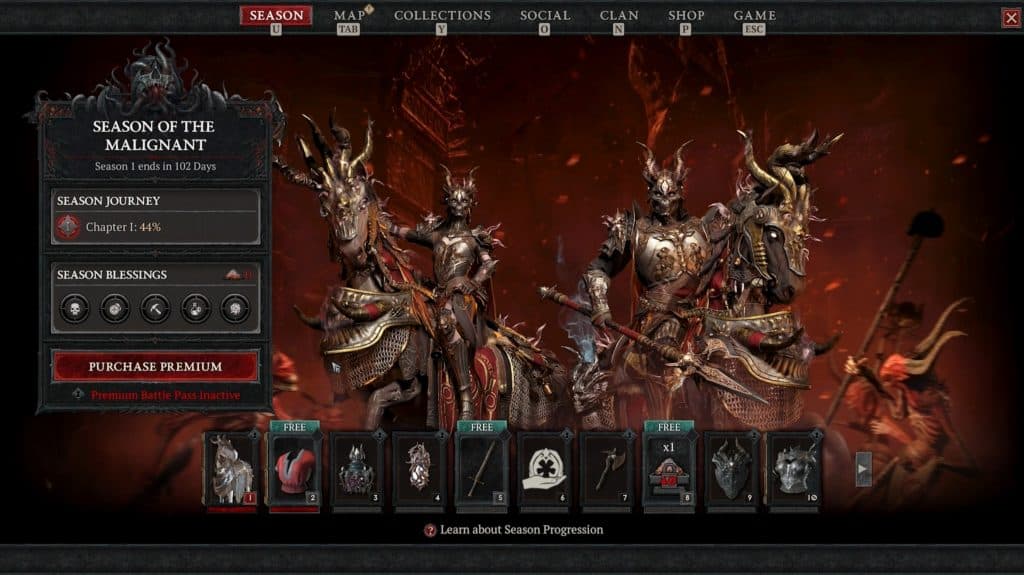 Diablo 4 Season 1 Battle Pass