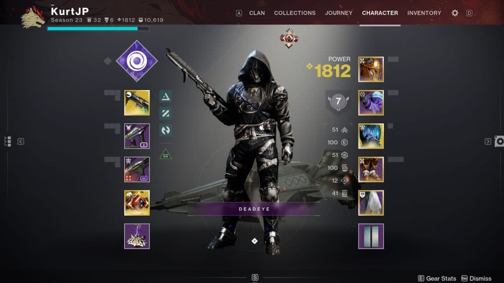 An overview of the best Void Hunter build in Destiny 2 Season of the Wish