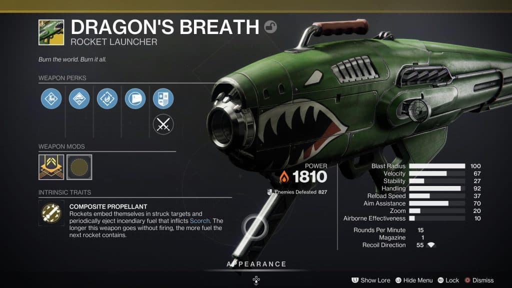 Dragon's Breath in Destiny 2