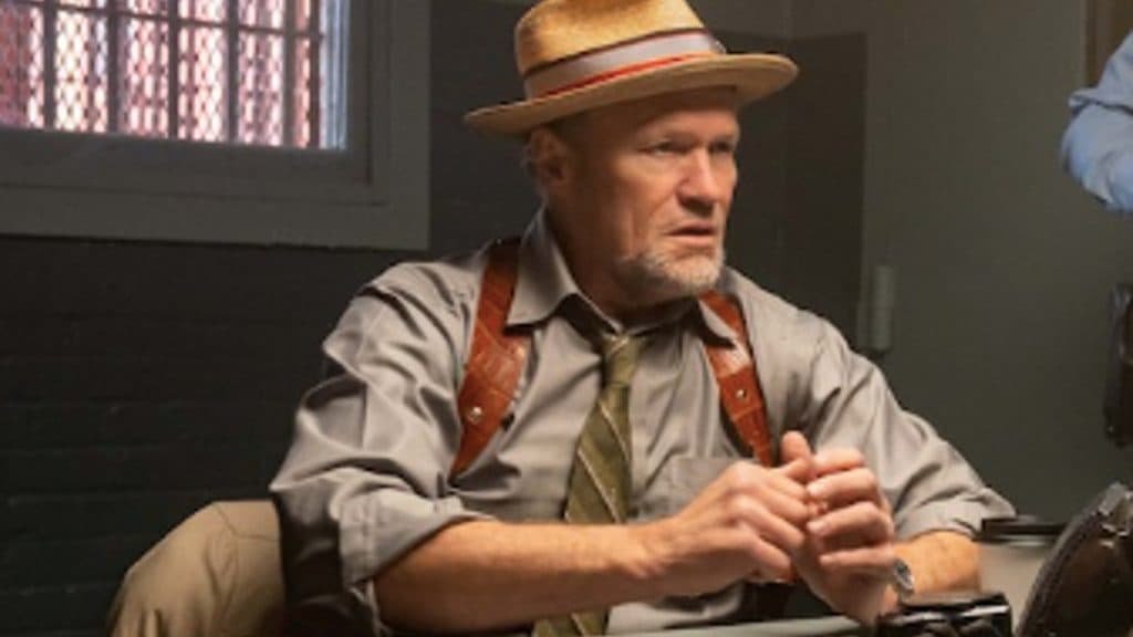 Michael Rooker as Agent Oldham in The Out-Laws