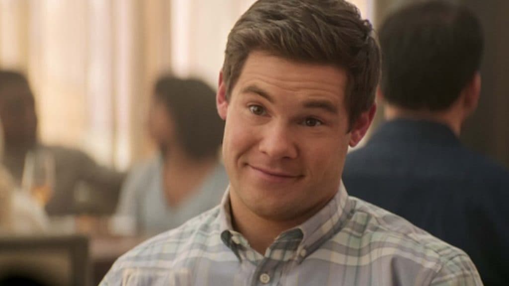 Adam Devine as Owen in The Out-Laws