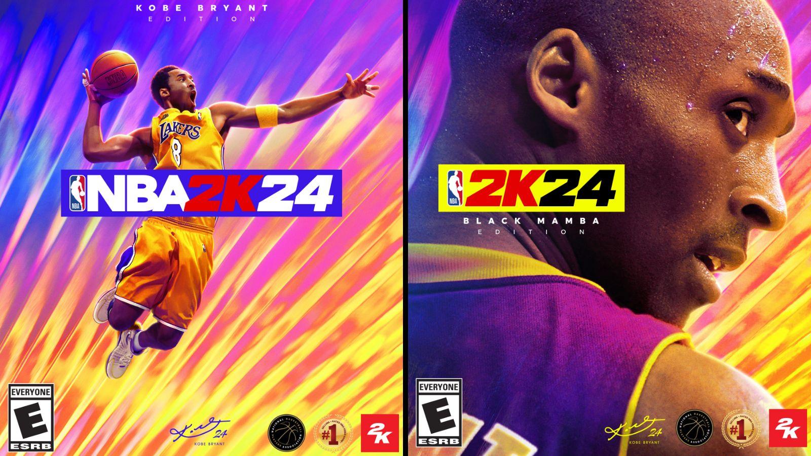 NBA 2K24 honors the iconic Kobe Bryant as this year's cover athlete -  Dexerto