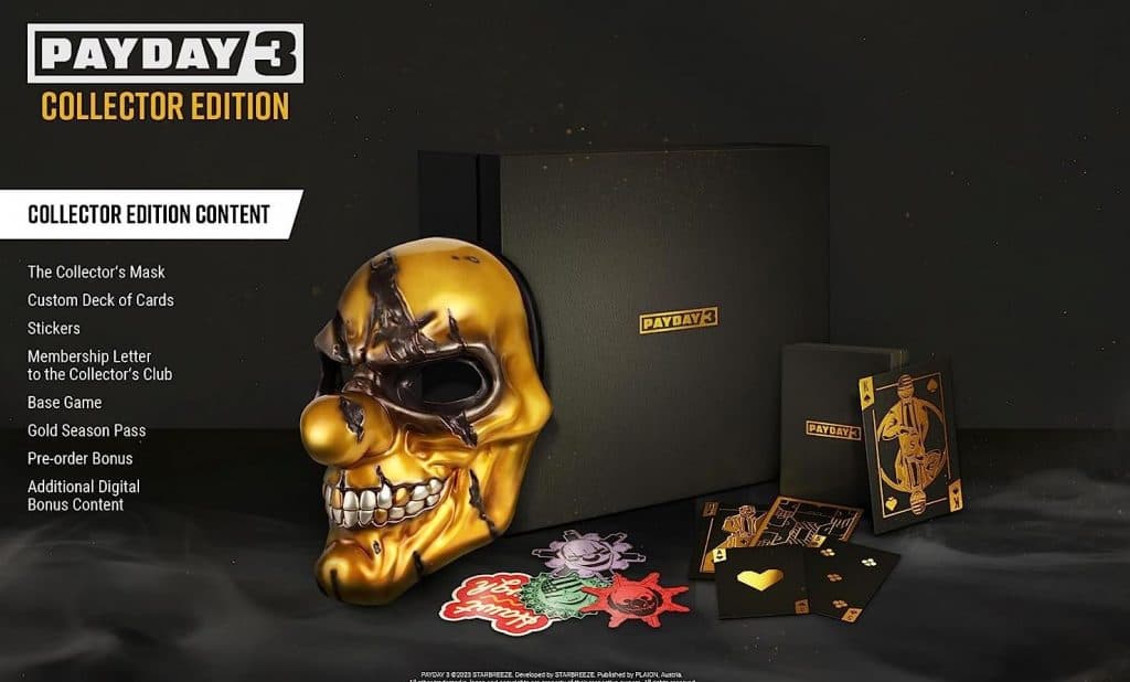 payday 3 collector's edition