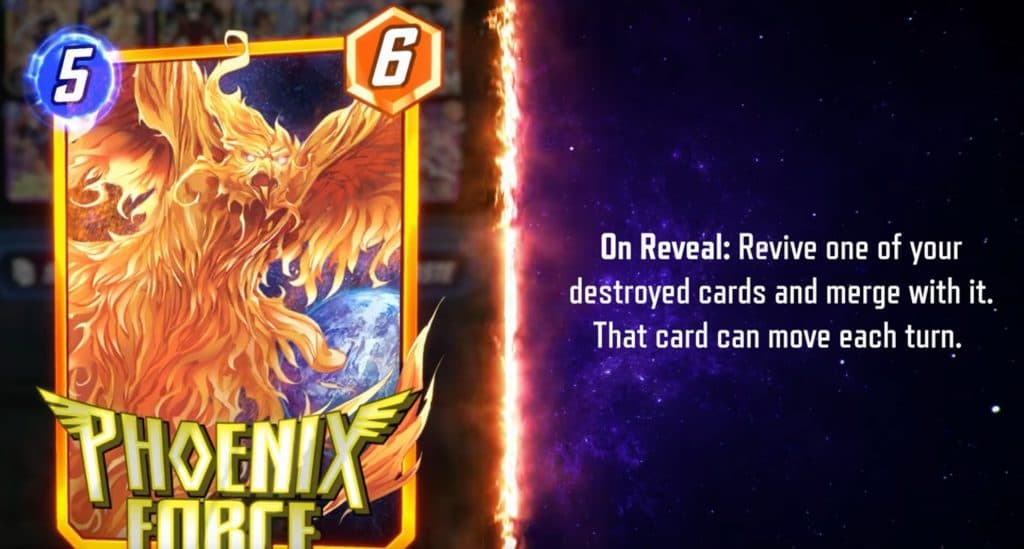 Phoenix Force Card Abilities