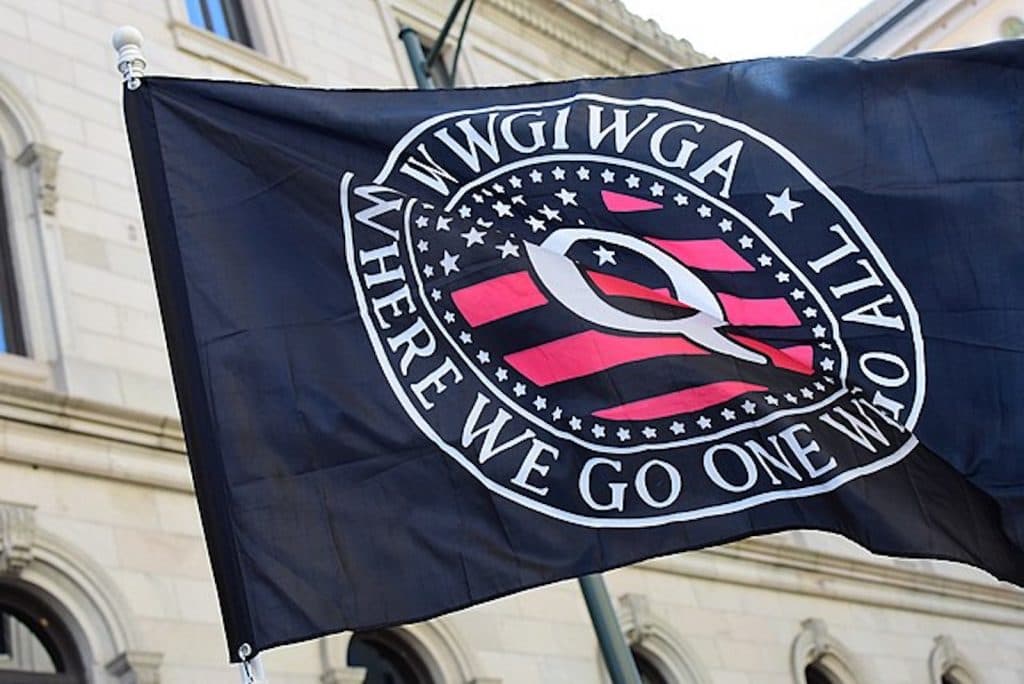 The QAnon flag at the 2020 VCDL Lobby Day