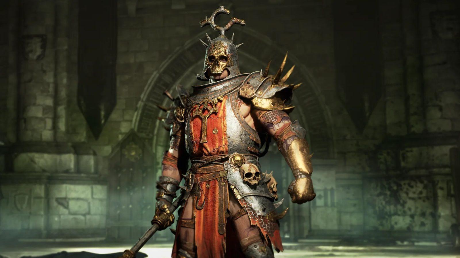 Diablo 4 Barbarian Death Toll Armor Set