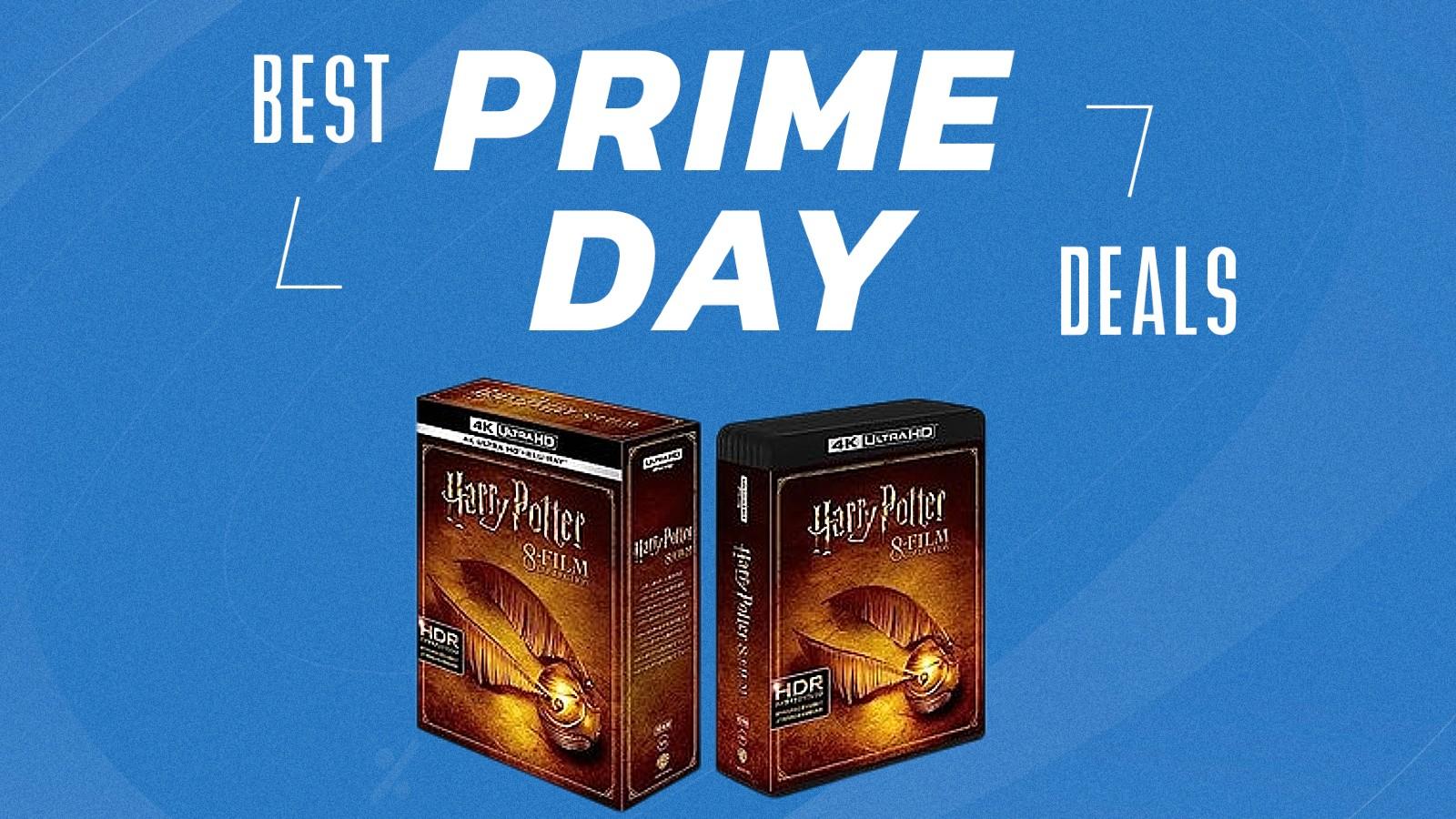 The Harry Potter 4k 8-film collection available as part of the Prime Day movie deals